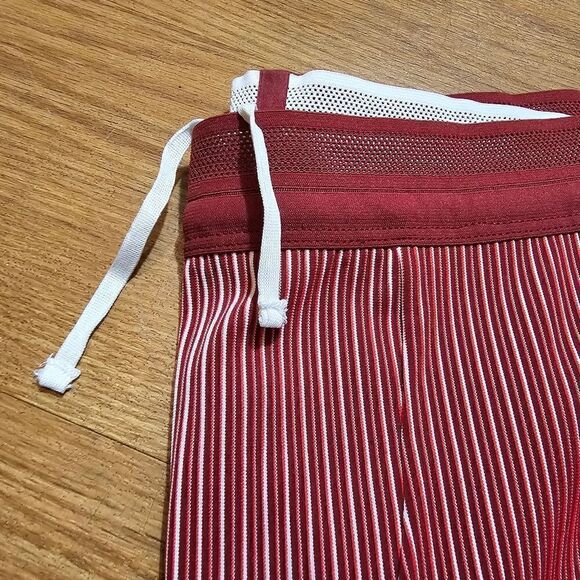 Nike Pro Elite USA Running Compression Tight Pants Medium M Red White Ankle Zips - Picture 10 of 12